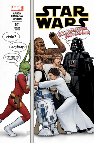 Illustration for article titled A Giant Treasury Of Awesome Comic Covers For Marvel's Star Wars #1